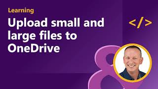 Upload small and large files to OneDrive