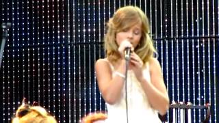Jackie Evancho singing Imaginer  at the Bouquet Of Opera in St Petersburg Russia