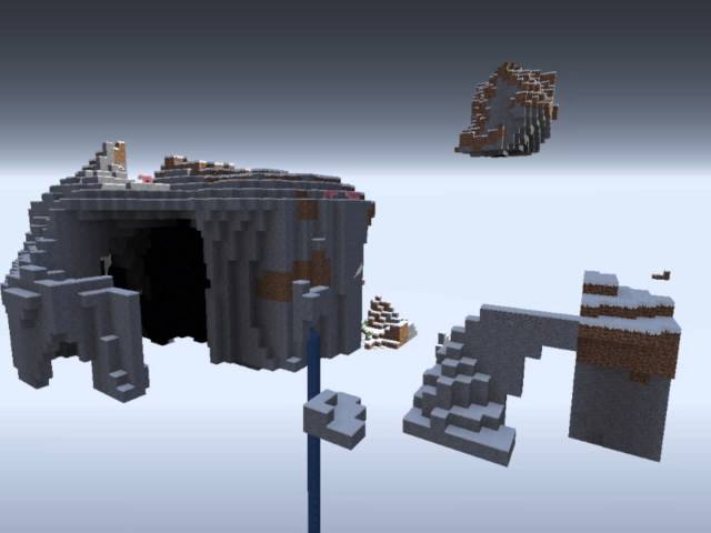 Survive in the sky Minecraft Map