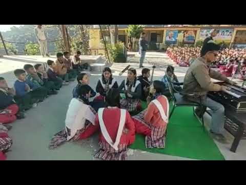 Morning Assembly G.S.S.S Bandli dhadas ,shillai(sirmour)