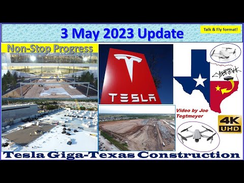 6 Permit Discussion, Drilling Under River & Switchyard Gravel! 3 May 2023 Giga Texas Update(08:05AM)