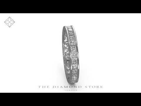 HG31 - 1.50ct Exquisite Diamond Lauren Full Band Eternity Ring