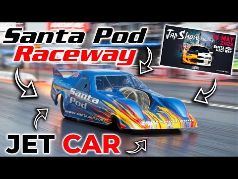 2023 JAP SHOW JET CAR! | Santa Pod Raceway Jet Car Going Down The Drag Strip In How Many Seconds???
