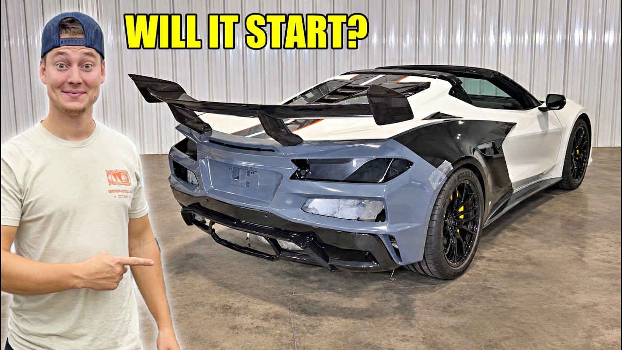 We Finally Put Our Destroyed C8 ZR1 Back Together!