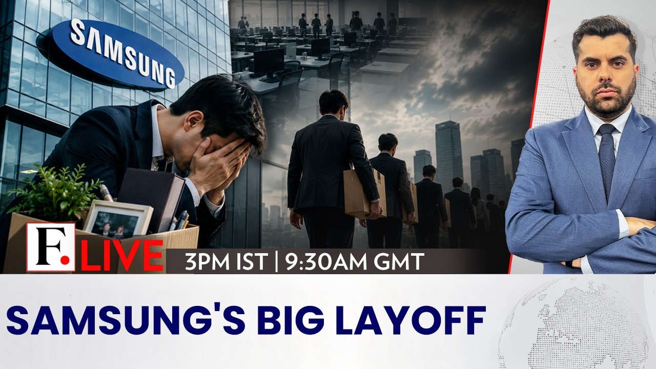 Samsung Cuts US Jobs as Headquarters Moves to Texas | Firstpost Live