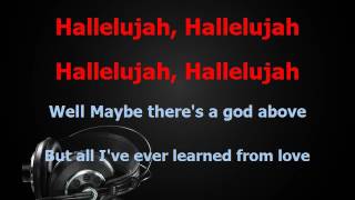 Download lagu Base Karaoke con cori Alexandra Burke- Hallelujah  ( Cohen) [ hd] new mp3