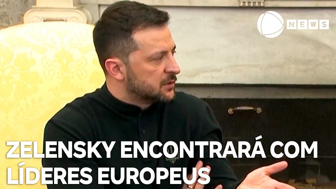Zelensky tem encontros marcados com líderes europeus