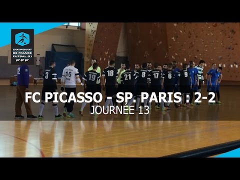 J13 : FC Picasso - Sporting Paris (2-2), le résumé