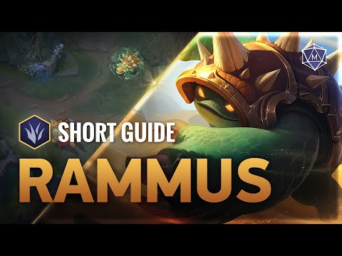 How to play Rammus Jungle in Season 12! Mobalytics Short Guides