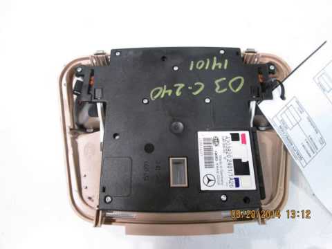 2003 Mercedes C240 TAN GOOD SHAPE 203TYPE - mbiparts.com Used OEM Mercedes Parts - Dismantler... OEM