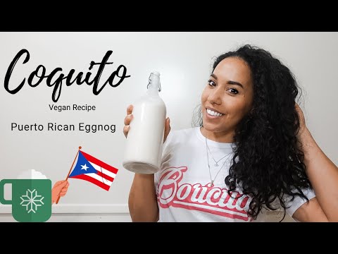 Vegan Coquito Recipe | Dairy Free Coquito | Yaritza Betancourt Christmas 2023