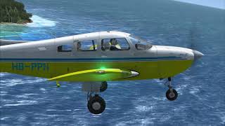 FSX Piper PA-28-181 Archer III Very Short Field(FSSF) Landing