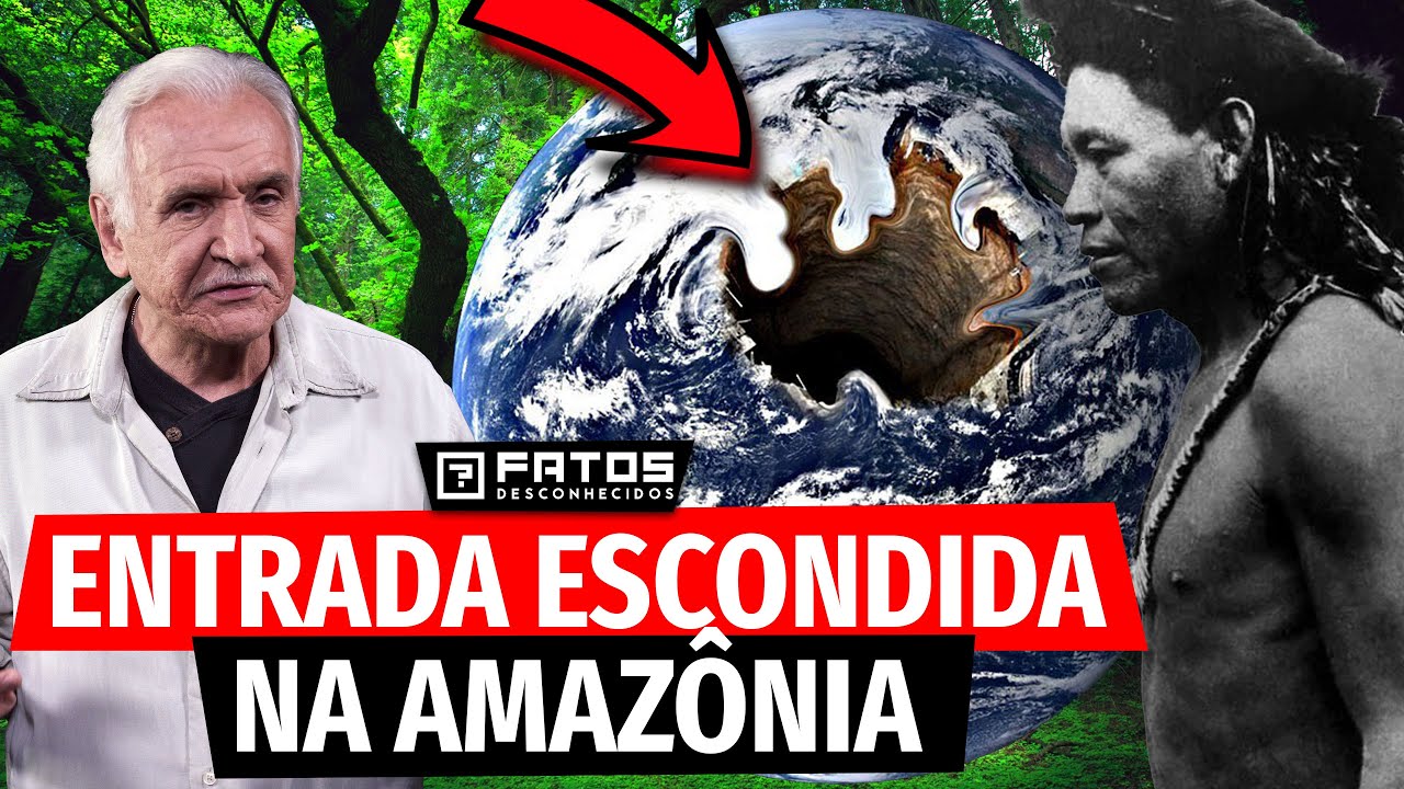 Amazônia tem entrada para “Terra Oca” habitada por Gigantes segundo indígenas