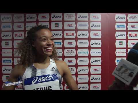 Interview CYNTHIA LEDUC - Meeting de Paris Bercy 27/01/2019 - 60m 7"44