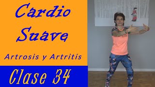 Artrosis y Artritis/ CARDIO MUY SUAVE ❤️💚 para Personas mayores o Principiantes Clase nº 34/ Kanimoo
