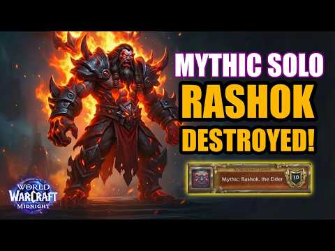 Mythic Rashok Solo is NOW BROKEN in Midnight Pre-Patch (Demon Warlock)