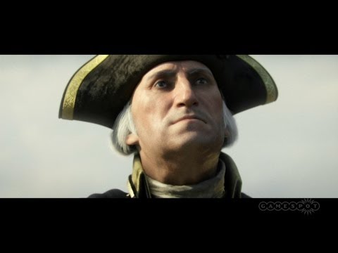 E3 Stage Shows - George Washington Gives a Thumbs Up to Assassin's Creed III