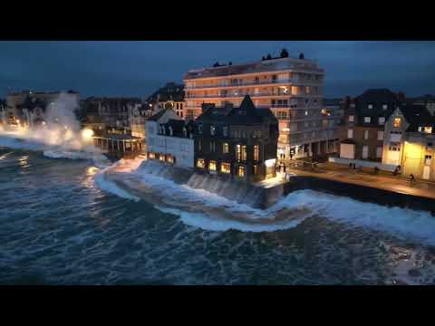 Grande Marée à Saint Malo, Octobre 2023