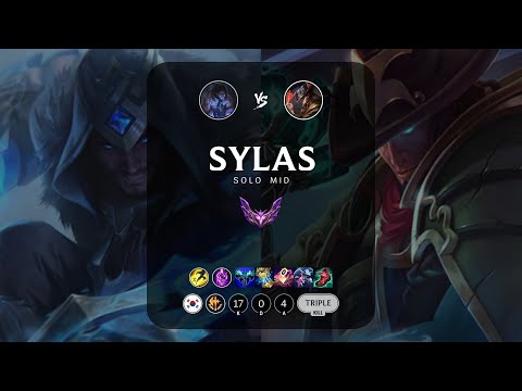 Sylas Mid vs Twisted Fate - KR Master Patch 12.21