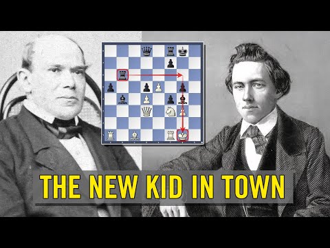 The new kid in town | Adolf Anderssen vs Paul Morphy
