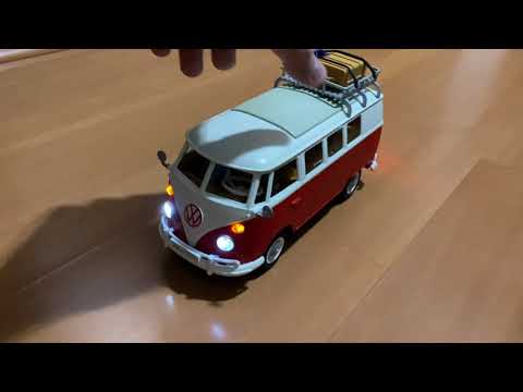 Playmobil Volkswagen T1 camping bus 70176 with sound and light