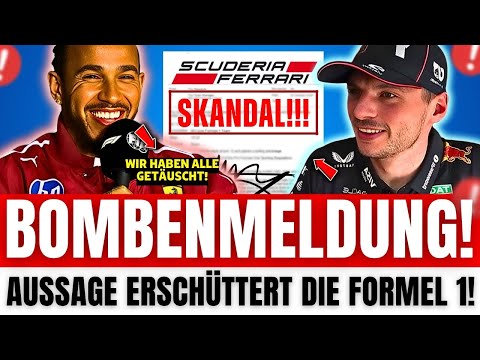 Ferrari LÄSST DIE BOMBE PLATZEN mit Lewis Hamilton | Max BRICHT DAS SCHWEIGEN bei Red Bull | Horner