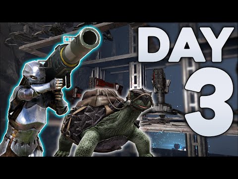 DUO Raiding Ragnarok Lava Cave! - ARK PvP