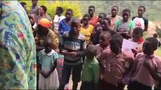 preview picture of video 'Aid for school supplies to Rwanda. Part 1'