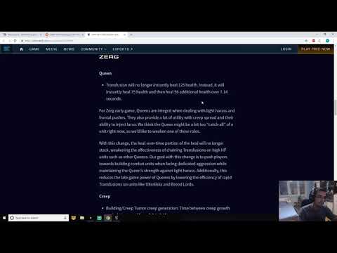 StarCraft 2: REALLY Bad Balance Changes..