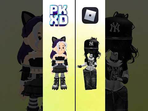 Pkxd vs Roblox avatar🩷 #pkxd #roblox