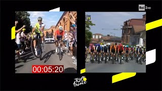 Laurenz Rex impenna sulla salita di San Luca al Tour 2024