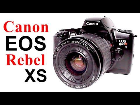 So verwenden Sie die Canon EOS Rebel X S Filmkamera, EOS Kiss, EOS 500 (Einsteiger-Kurzanleitung)