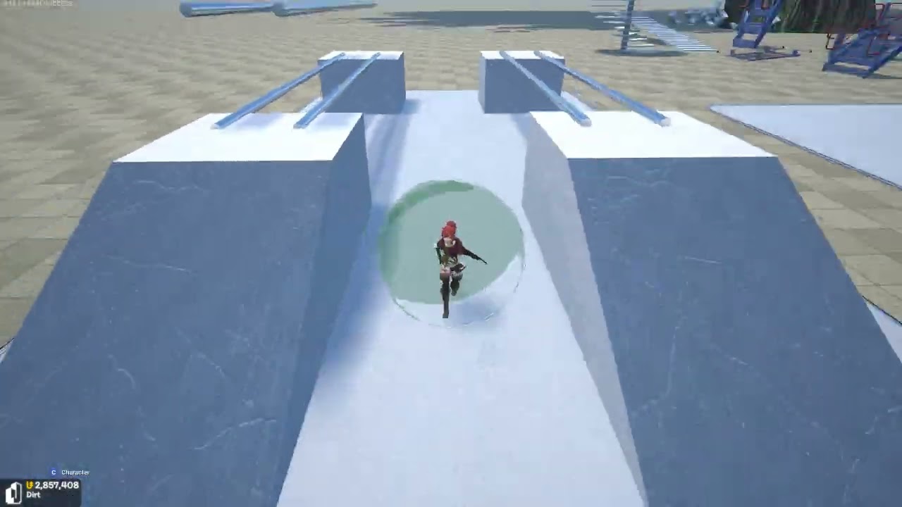 spline rail collision bug