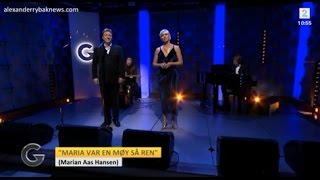 Marian Aas Hansen &amp; Tor Endresen: "Maria var en møy så ren" in God Morgen Norge, 23.11.15
