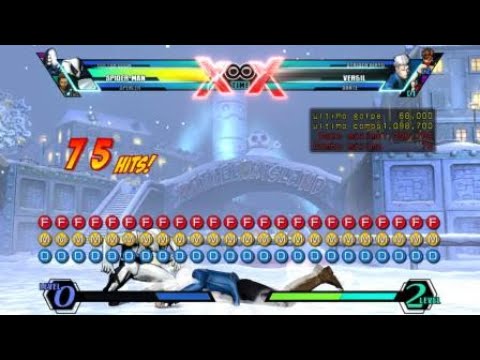 UMvC3 Spiderman Double super with Spencer B ft Doom Beam