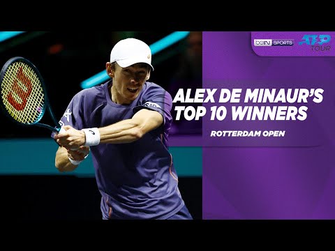 Thumbnail for Alex de Minaur's Top 10 Winners at the Rotterdam Open