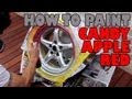 How to paint candy apple red DIY 