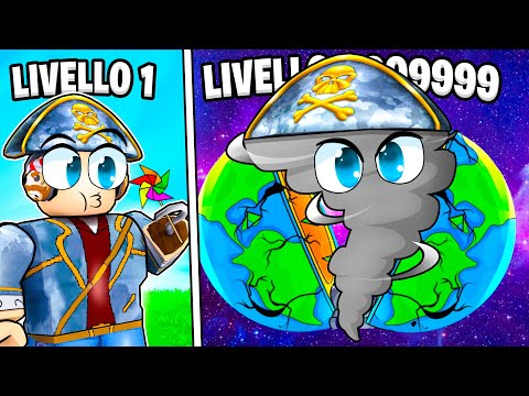 MI TRASFORMO IN UN TORNADO E DISTRUGGO TUTTO! - ROBLOX