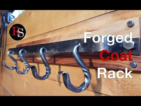 How To Make A Coat Rack / Blacksmithing