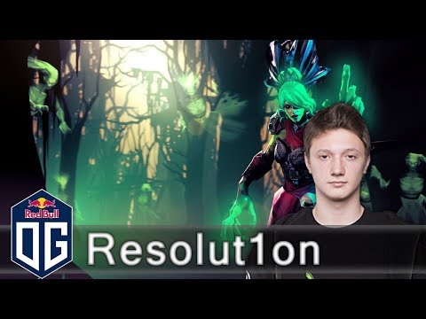 OG.Resolut1on , w33 , Black - Faceit League - OG Dota 2.