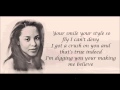 Aaliyah One In A Million Lyrics HD