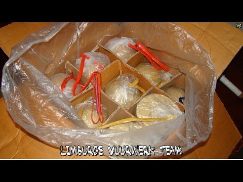 6 Inch Shell Compilatie Oldschool Vuurwerk Video