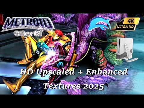 Metroid: Other M ~ Wii HD Texture Pack 2025  ( Upscaled & Reflections + ) 4K 60FPS  Dolphin PC