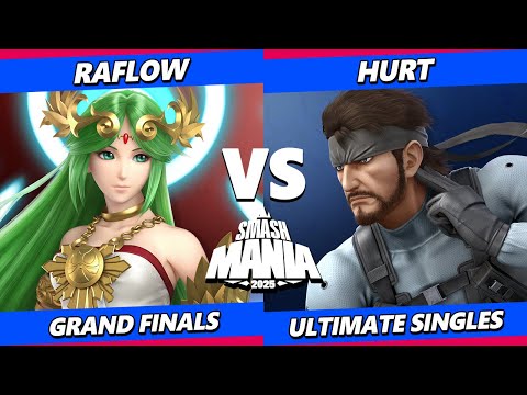 SmashMania 2025 GRAND FINALS - Raflow (Palutena) Vs. Hurt (Snake) Smash Ultimate - SSBU