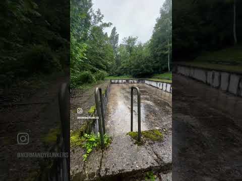 HITLER’S SWIMMING POOL AT MASSIVE HQ BUNKER SITE IN FRANCE