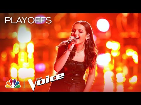 The Voice 2018 Live Playoffs Top 24 - Abby Cates: "Next to Me"