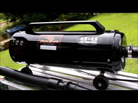 Metro Vac 8.0 hp Master Blaster Review/Demo.