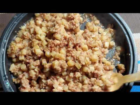 Bagel Sandwich Hormel Roast Beef Hash