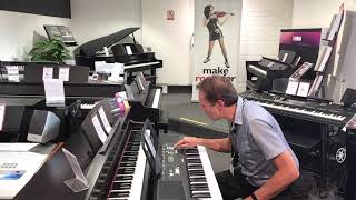 Video thumbnail for Yamaha EZ220 Key-Lighting Keyboard Demo by Mark Harrison At The Musicroom Lincoln by Mark Harrison at Millers Music