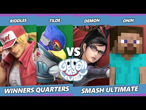 GOML 2022 Winners Quarters - Riddles & Tilde Vs. Demon & Onin - SSBU Ultimate Tournament